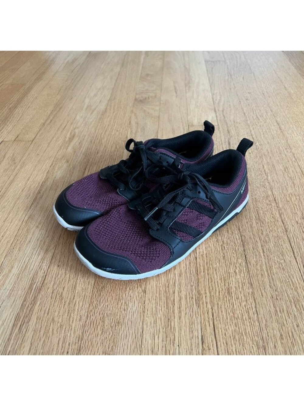 Xero Shoes Women's Zelen Barefoot Light Running Shoes Purple Black US Size 6.5
